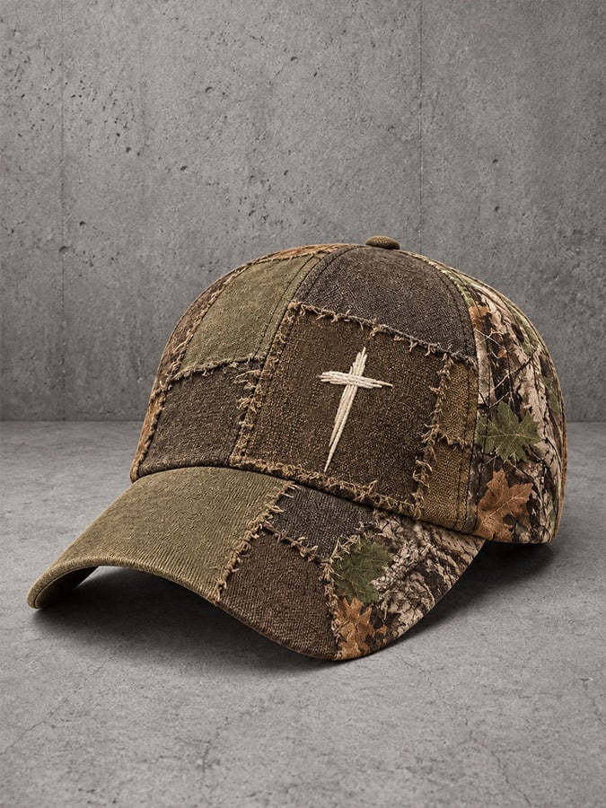 Unisex Cross-Print Hat