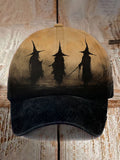 Halloween Witch Baseball Cap