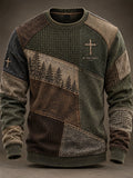 Men'S "Faith" Casual Graphic Sweatshirt