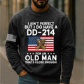 Veteran Printed Casual Men's Sweatshirt