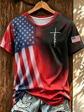 Women's Casual Print Short-Sleeve T-Shirt