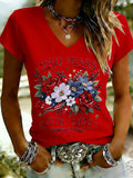 Women's  America 250th Anniversary Print T-Shirt