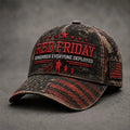 Red Friday Art Print Baseball Cap