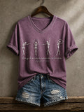 Women's Print Round Neck T-shirt