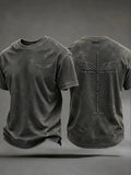 Men's Faith Print Casual T-shirt