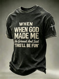 Men's Faith Print Short-Sleeve T-Shirt