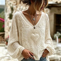Women's Religious Faith Floral Art Printed Casual Top