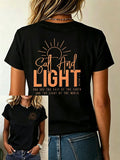 Women's Casual Print Short-Sleeve T-Shirt