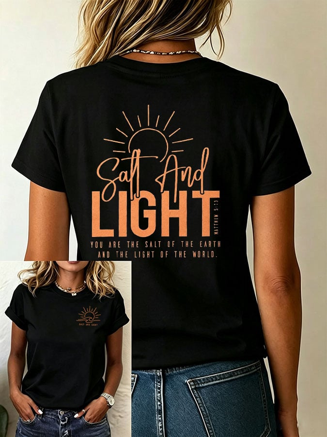 Women's Casual Print Short-Sleeve T-Shirt