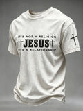 Men's Faith Cross-Print Short-Sleeve T-Shirt