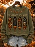 Women's Vintage I'm Ready For The Ber Months Print Casual Sweatshirt