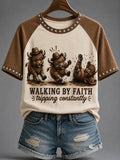 Women's "Acting with Integrity" Crew Neck Short Sleeve T-Shirt