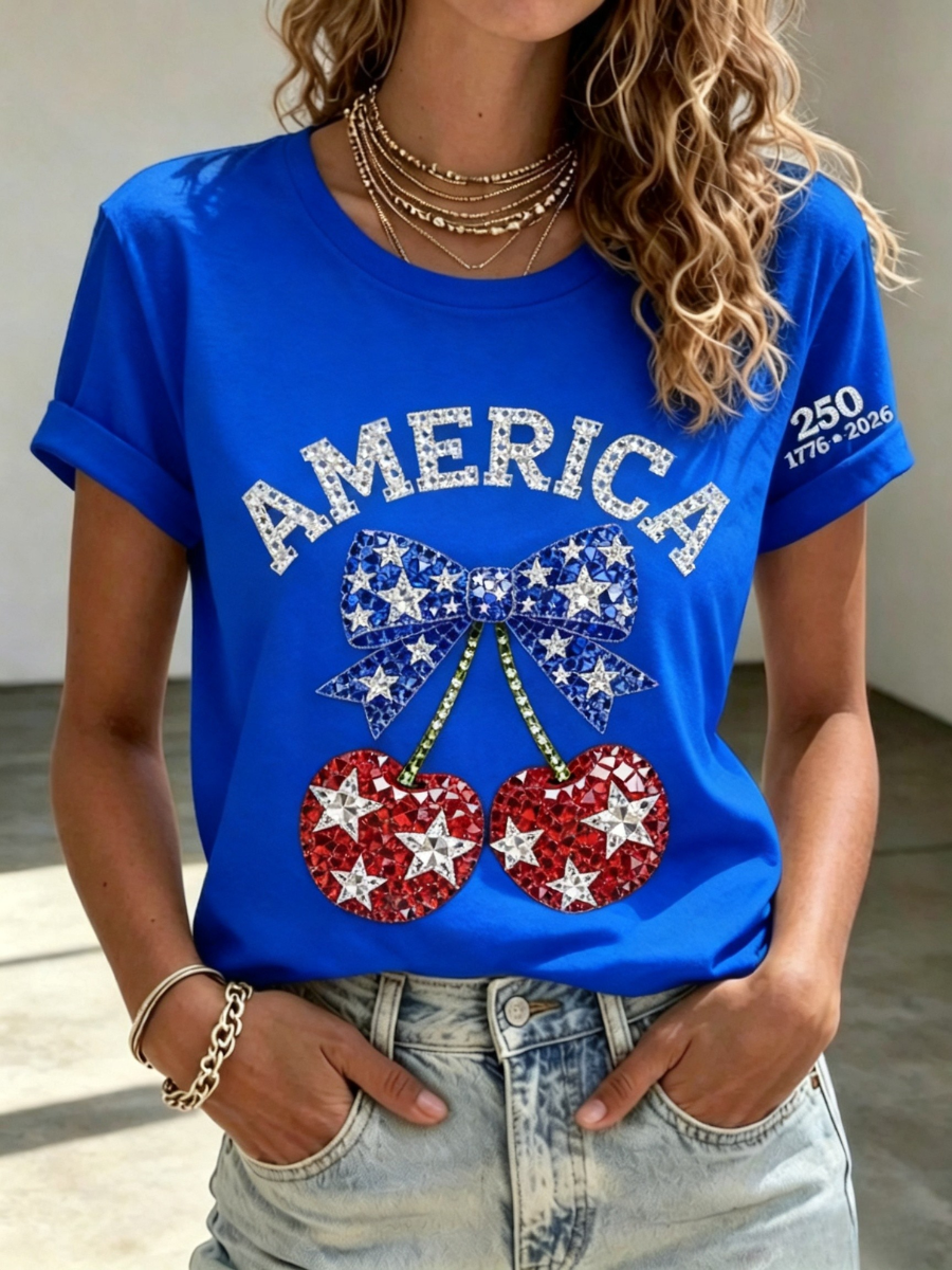 Women's 250th Anniversary Printed T-shirt