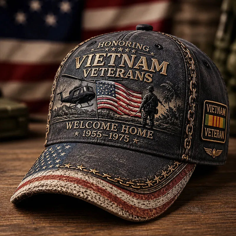 Welcome Home Vietnam Veterans Memorial Baseball Cap