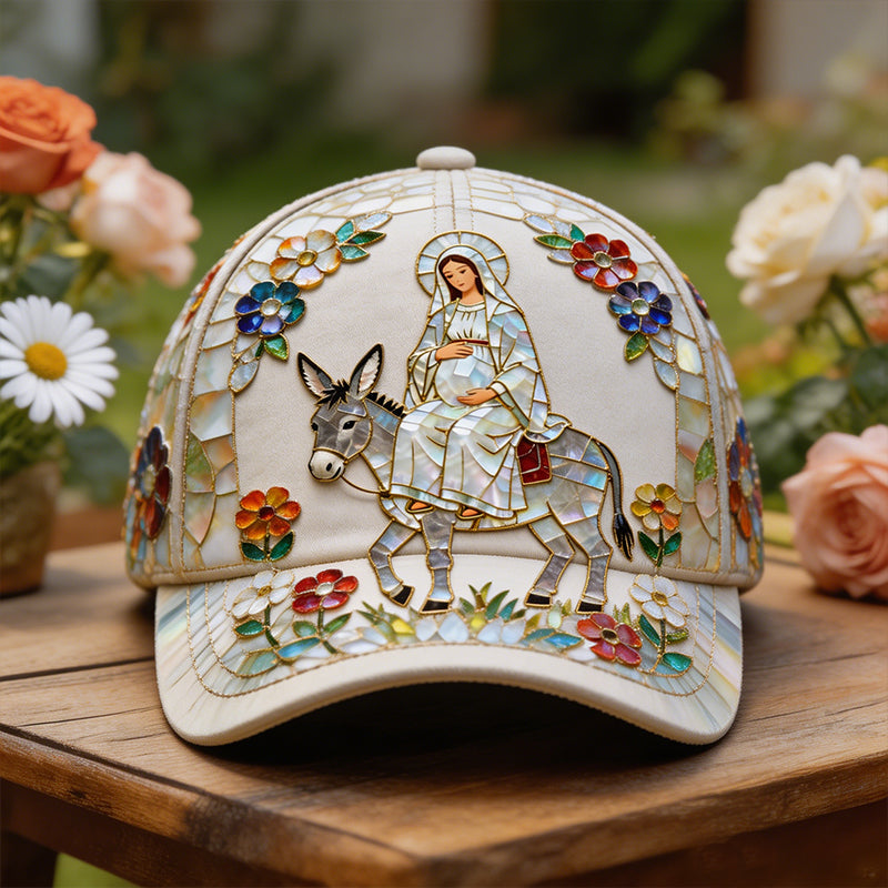 Religious Faith Mary Art Print Casual Cap