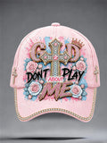 God Don'T Joke With Me Faith Hat