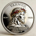 🏆Flash Sale 60% OFF - 🙏“Yahweh – The Living Light” Faith Commemorative Metal Medal
