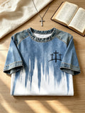 Women's Faith-Print T-Shirt