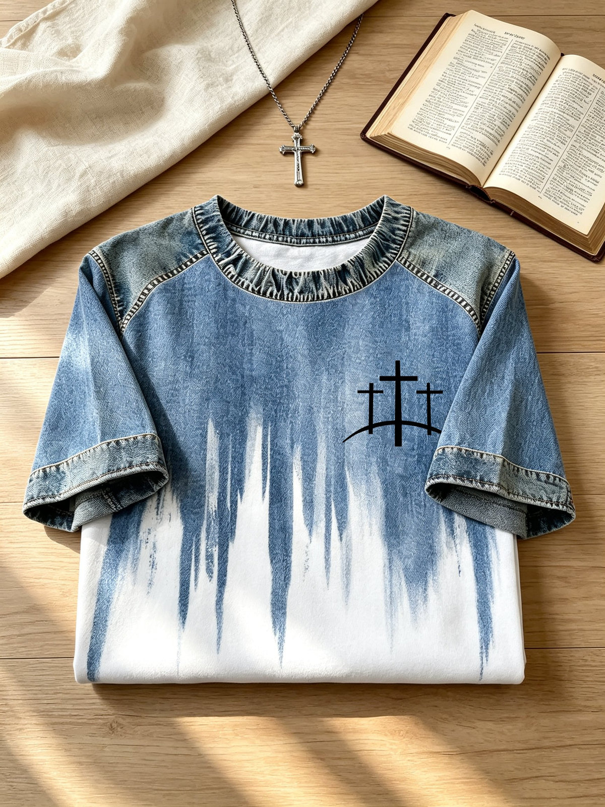 Women's Faith-Print T-Shirt