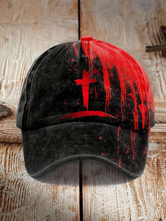 Unisex Faith In The Blood Of Jesus  Print Hat