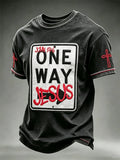 Men's Faith Print Short-Sleeve T-Shirt