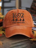 Retro Salem Witches 1692 They Missed One Print Casual Baseball Cap