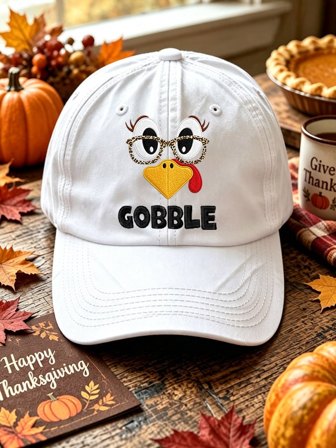 Unisex Thanksgiving Print Hat