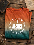 Women's Faith-Print T-Shirt
