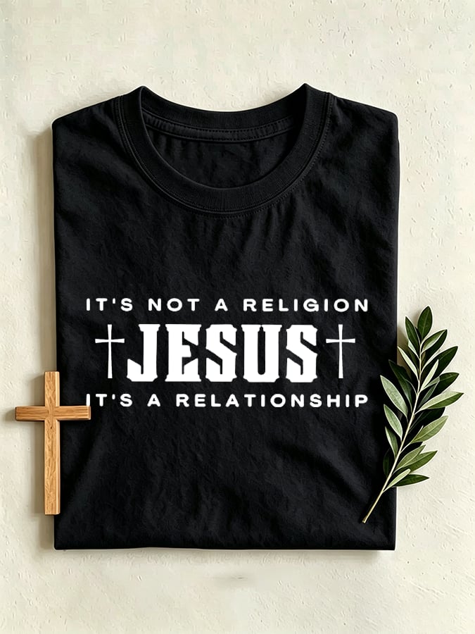 Women's Faith-Print T-Shirt