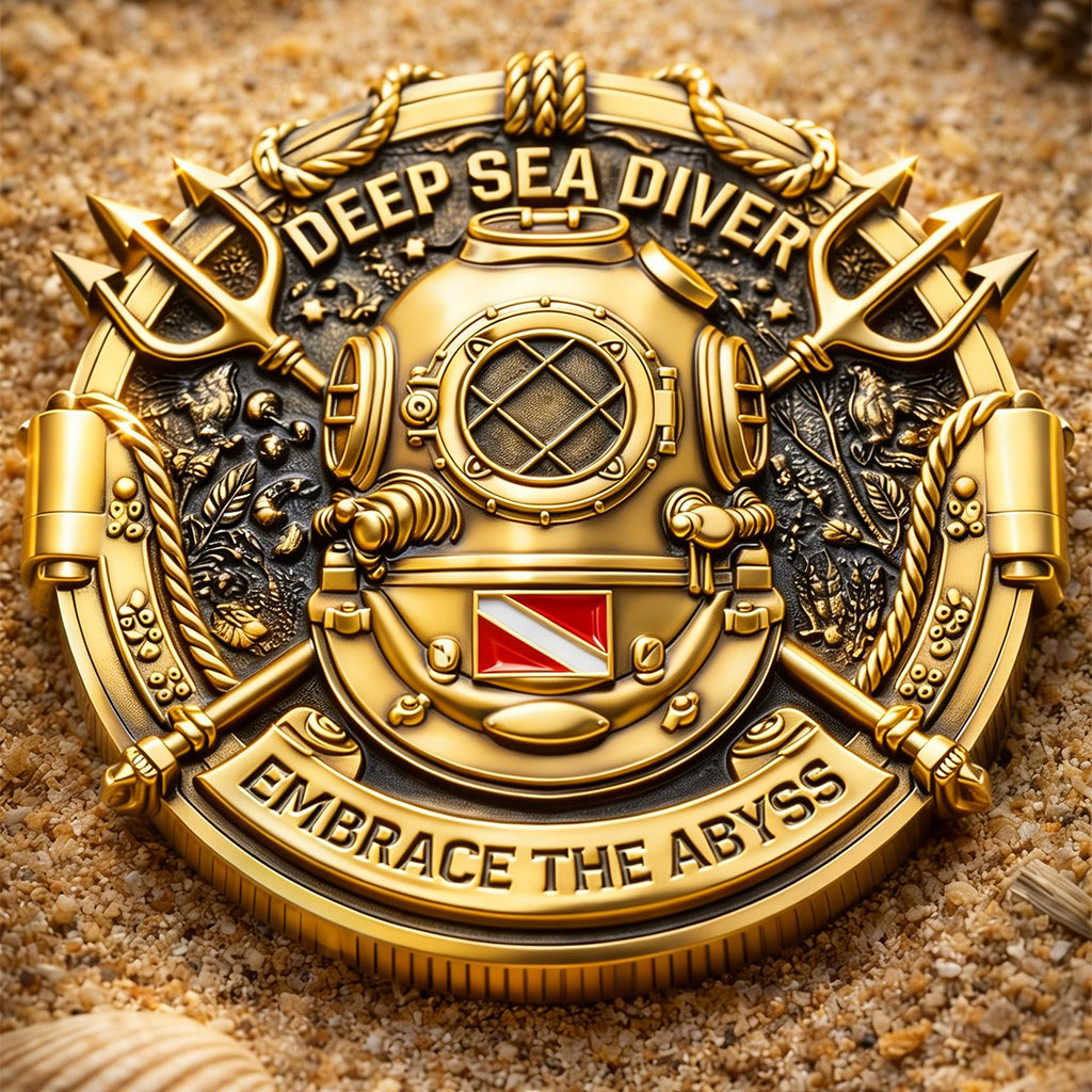 ⚡️Last Day 60% OFF - Deep Sea Diver Commemorative Metal Medal