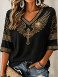 Women's Casual Printed Top