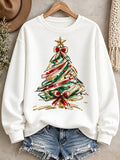 Women'S Casual Christmas Print Sweatshirt