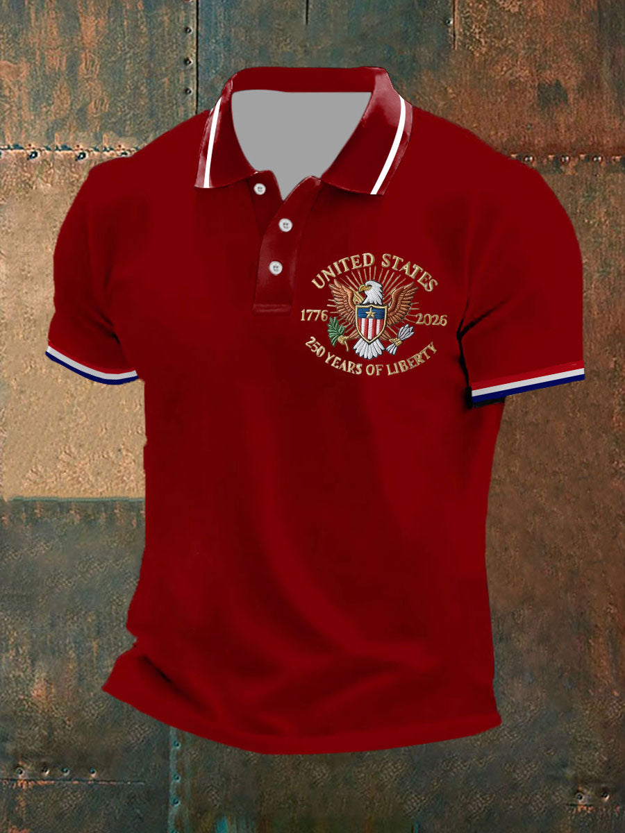Men's 250th Printed Casual Top