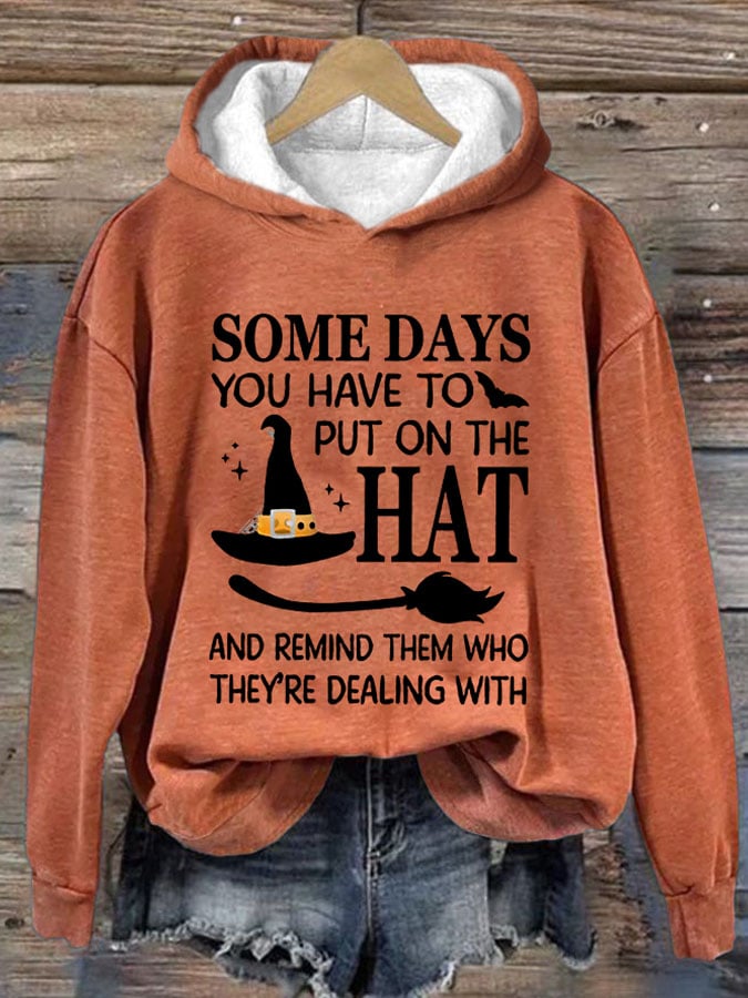 Women's Casual Print Hoodie Long Sleeve Sweatshirt