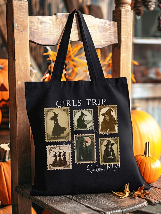 Salem Girls Trip Witch Tote Bag