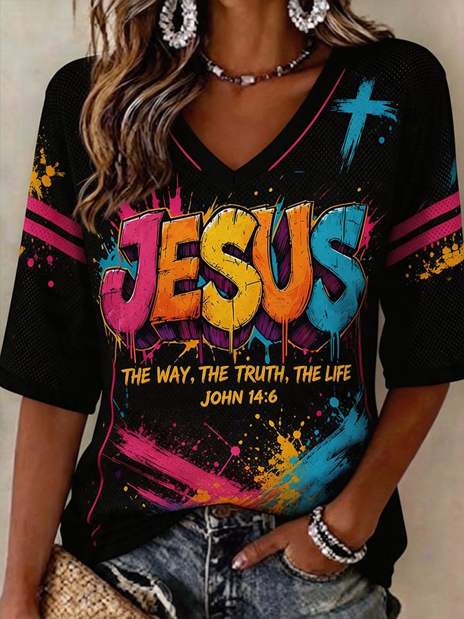 Women'S Faith Print T-Shirt