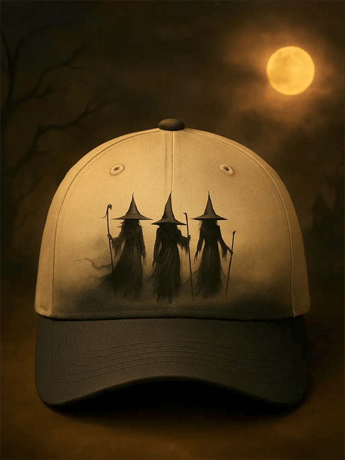 Unisex Halloween Print Hat