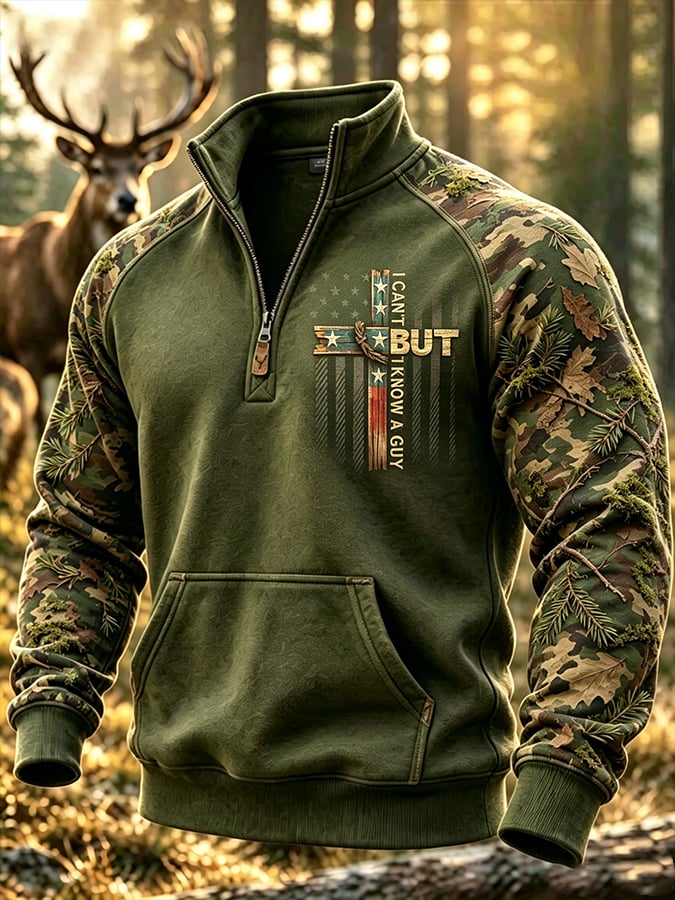 Men's Christian Hunter Printed Sweatshirt