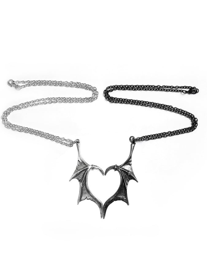 Halloween Gothic Dark Pumpkin Ghost Pendant Necklace