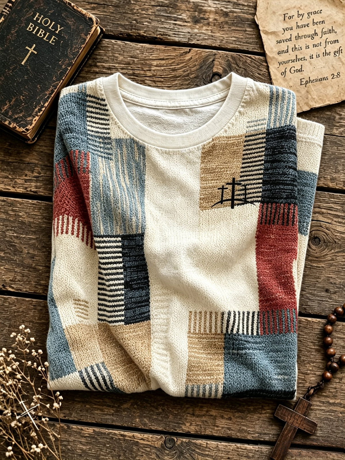 Women's Faith-Print T-Shirt