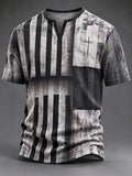 Men's Vintage Faith Faux-Linen T-shirt