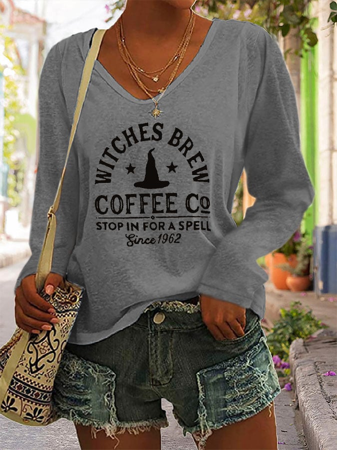Fashion Print Long Sleeve T-Shirt