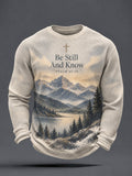 Men's Faith-Print Casual Top