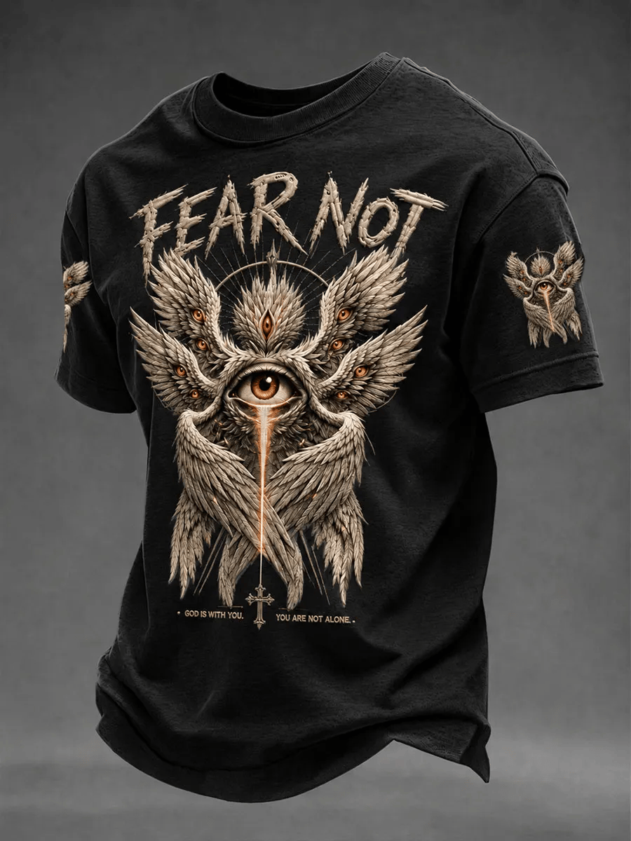 Men's Fear Not Seraphim Short Sleeves T-shirt