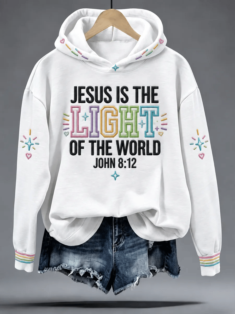 Women's Jesus Is The Light Regular Sweatshirt