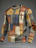 Men's Vintage Faith Henley T-Shirt