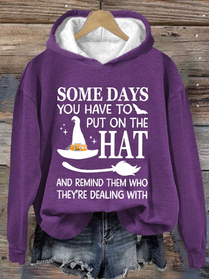Women's Casual Print Hoodie Long Sleeve Sweatshirt