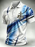 Men's Faith Art Print Casual Shirt