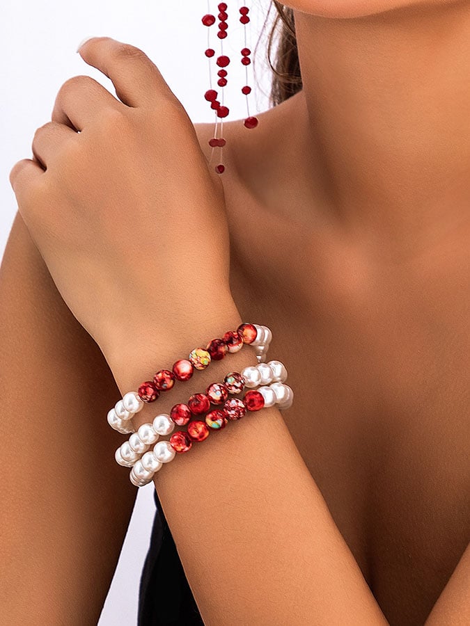 Halloween Retro Gothic Style Bleeding Bracelet For Women