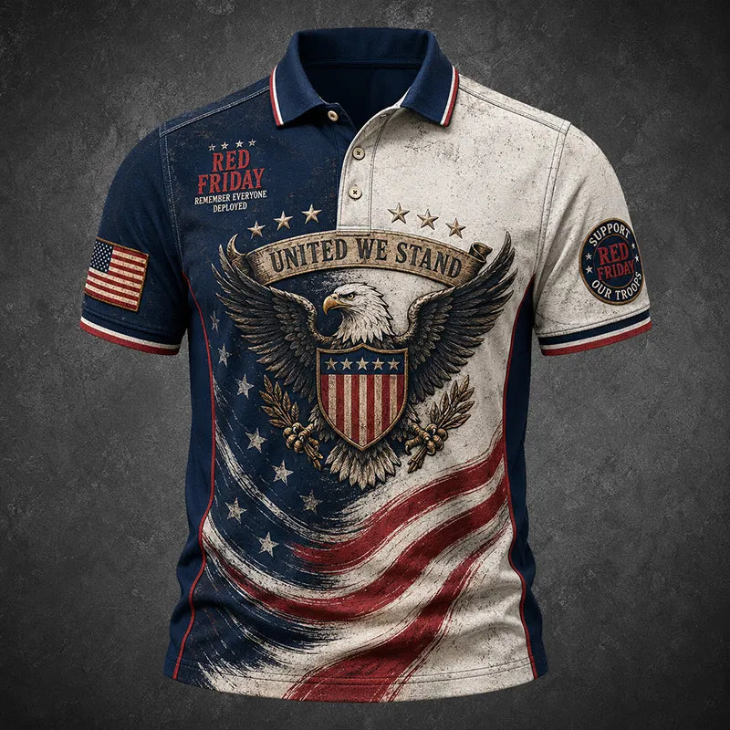 Men's "Red Friday" Commemorative Polo Shirt